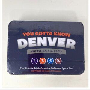 You Gotta Know DENVER Sports Trivia Game (Sealed Tin)